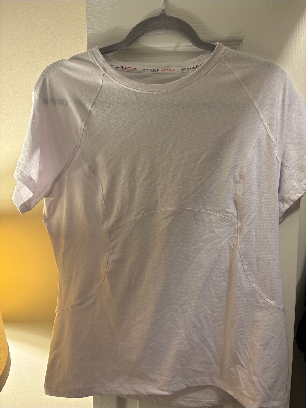 Spyder Men’s White Short-Sleeve Performance Tee